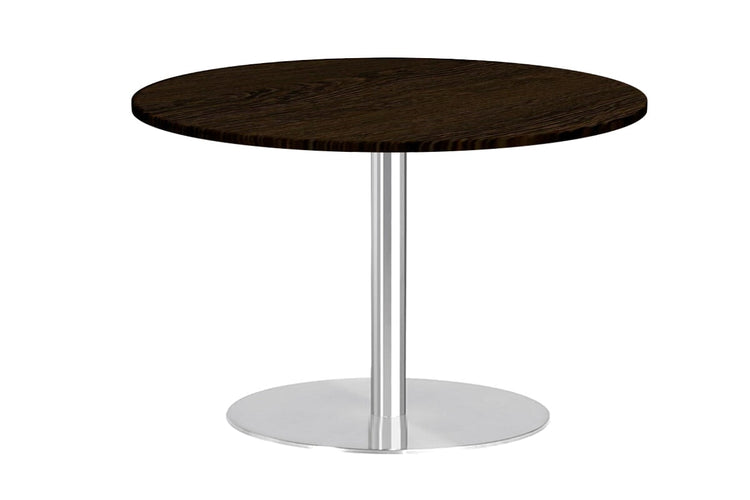 Sapphire Round Cafe Table Disc Base - Stainless Steel [800 MM] Jasonl wenge 