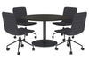 Sapphire Disc Base Round Meeting Table [1000 mm] - Thumbnail 8 