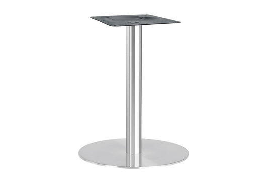 Sapphire Square Cafe Table Disc Base - Stainless Steel [600L x 600W] Jasonl none 