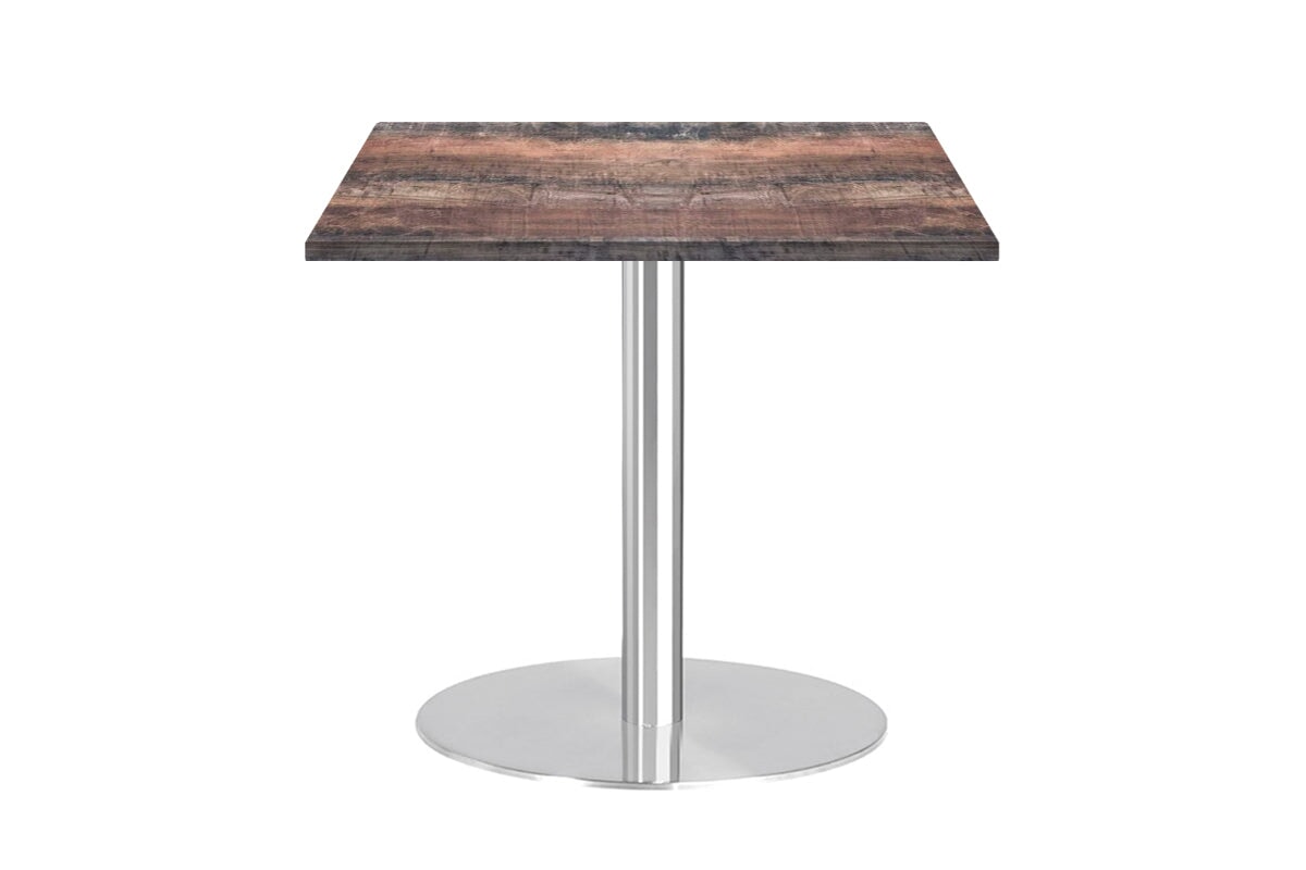 Sapphire Square Cafe Table Disc Base - Stainless Steel [600L x 600W] Jasonl arizona 