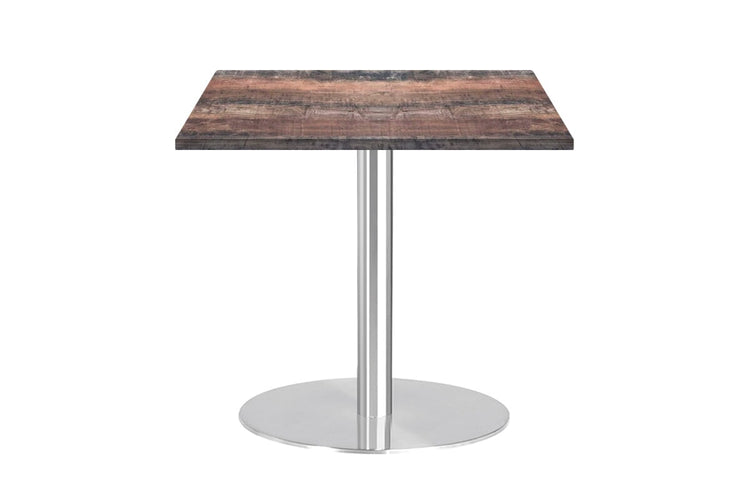 Sapphire Square Cafe Table Disc Base - Stainless Steel [600L x 600W] Jasonl arizona 