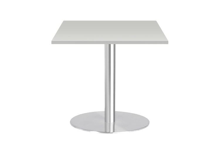 Sapphire Square Cafe Table Disc Base - Stainless Steel [700L x 700W] Jasonl stratos 