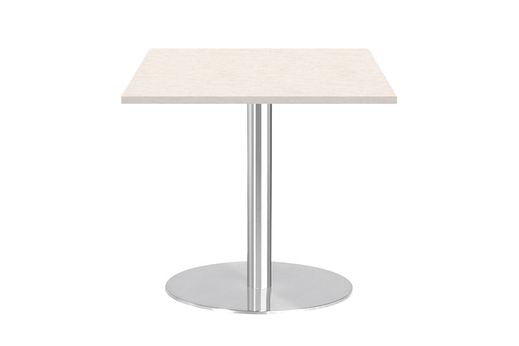 Sapphire Square Cafe Table Disc Base - Stainless Steel [700L x 700W] Jasonl marble 