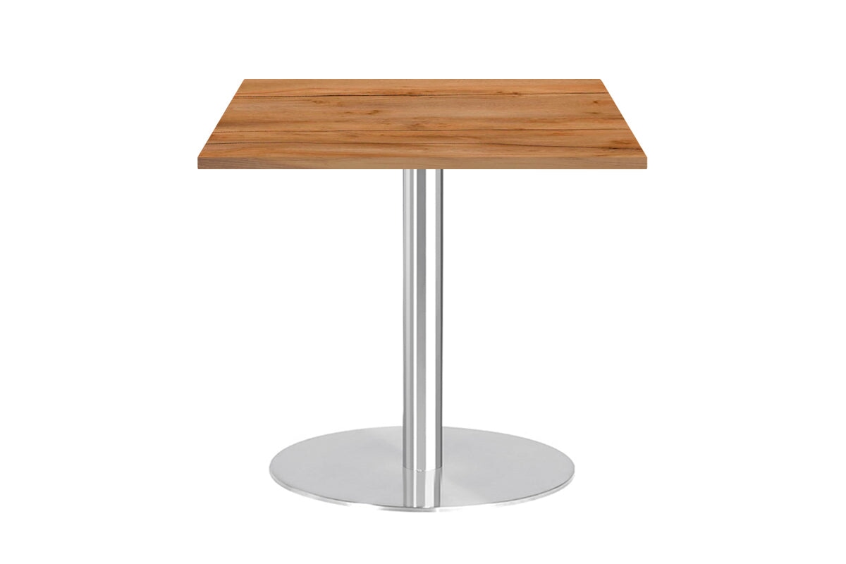 Sapphire Square Cafe Table Disc Base - Stainless Steel [700L x 700W] Jasonl boston 