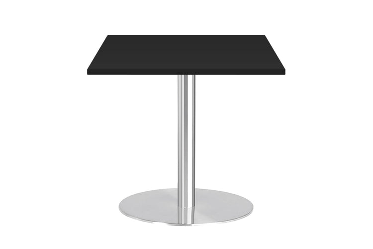 Sapphire Square Cafe Table Disc Base - Stainless Steel [700L x 700W] Jasonl black 