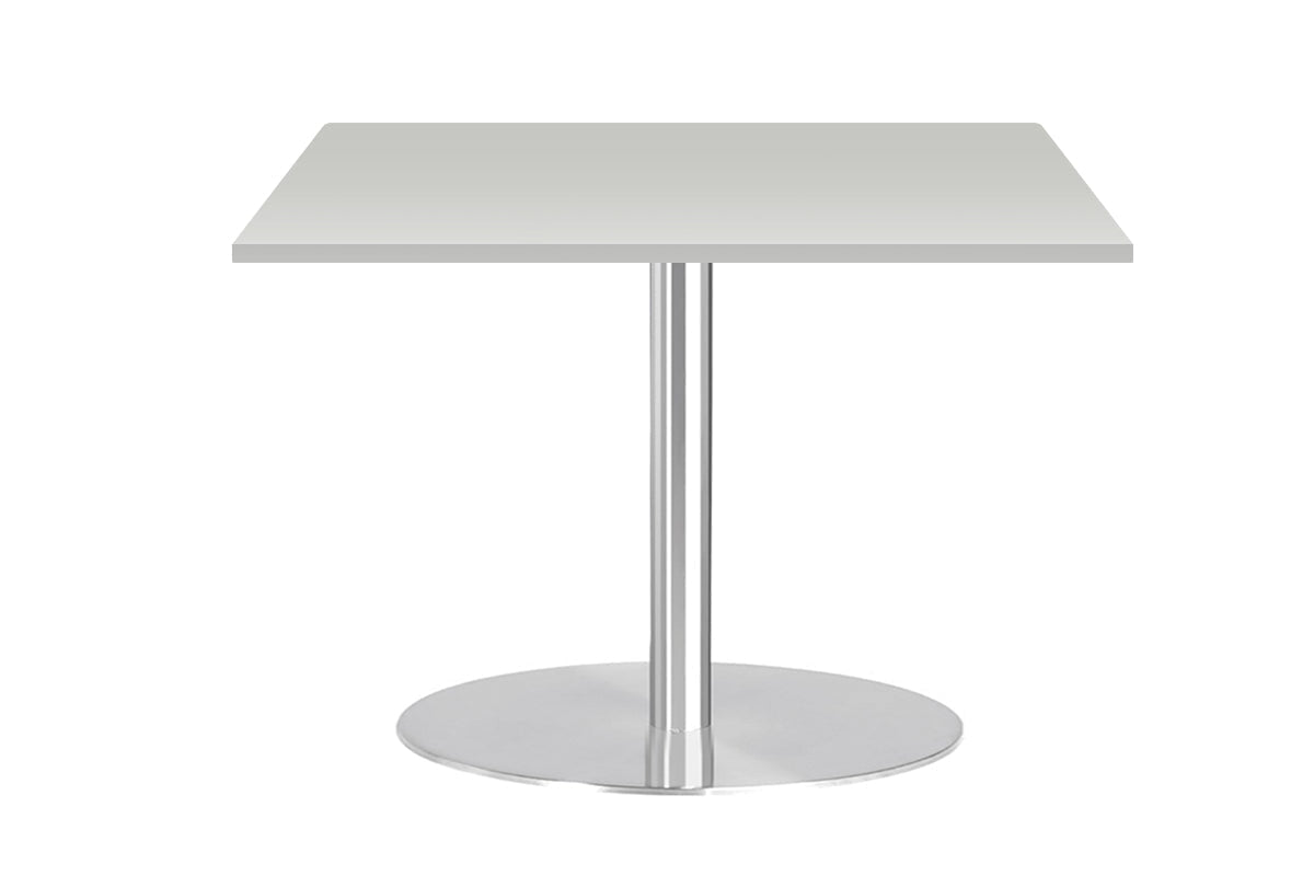 Sapphire Square Cafe Table Disc Base - Stainless Steel [800L x 800W] Jasonl stratos 
