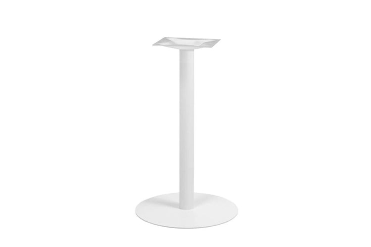 Sapphire Tall Round Bar Counter Table - Disc Base [1000 mm] Jasonl 540mm white base none 