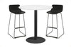 Sapphire Disc Base Tall Round Bar Counter Table [700 mm] - Thumbnail 1 