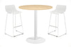 Sapphire Disc Base Tall Round Bar Counter Table [700 mm] - Thumbnail 10 