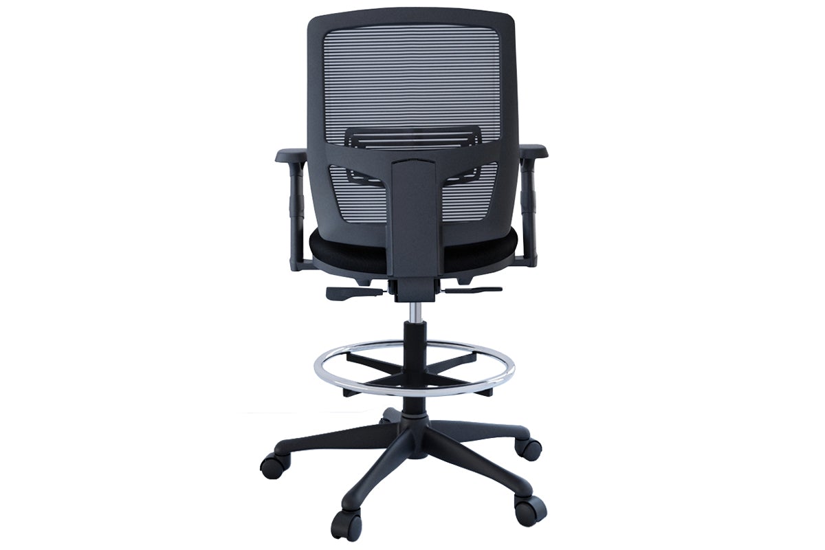 Shrike Sit Stand Mesh Drafting and Lab Chair Jasonl 