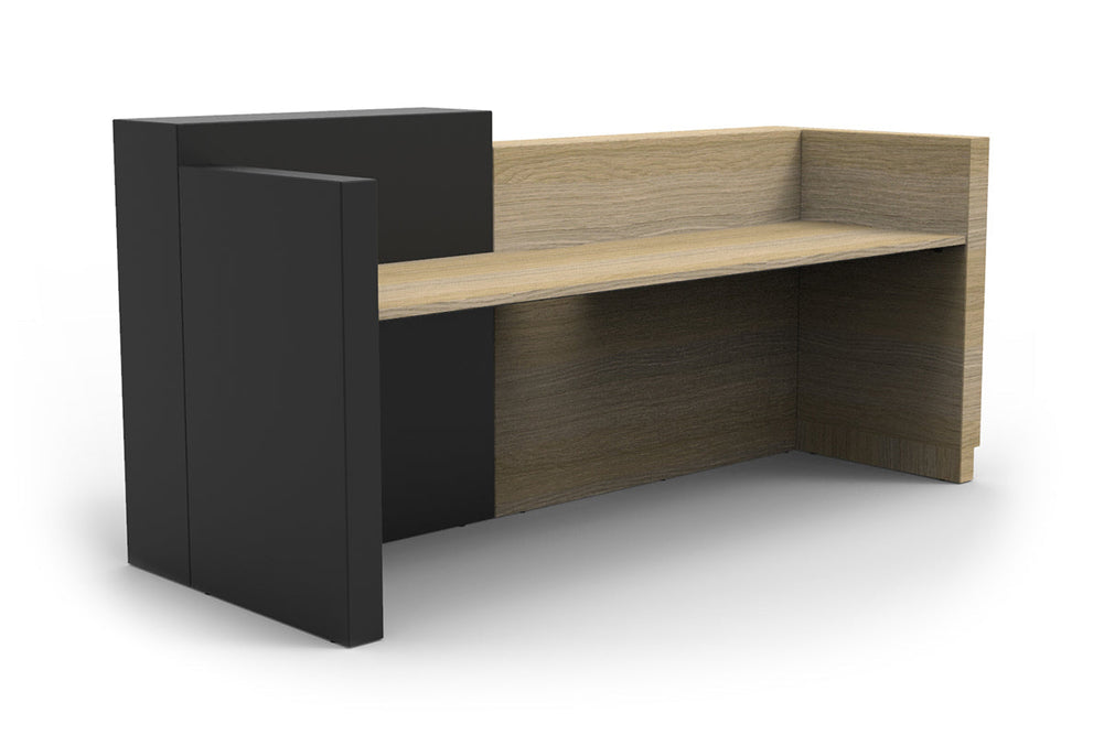 Sonic Bellissimo Reception Counter-natural oak/black strips  