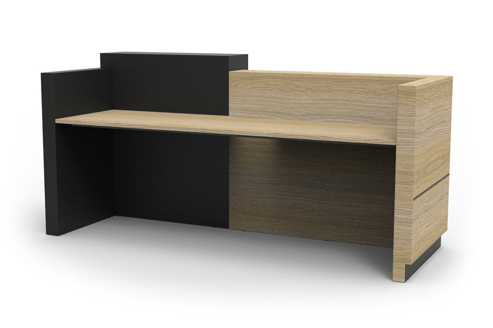 Sonic Bellissimo Reception Counter-natural oak/black strips  