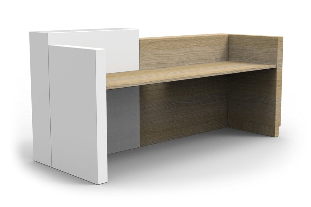 Sonic Bellissimo Reception Counter-natural oak/black strips  