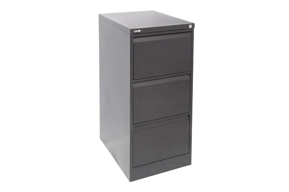 Sonic metal 3 Drawer Filing Cabinet Sonic graphite ripple 