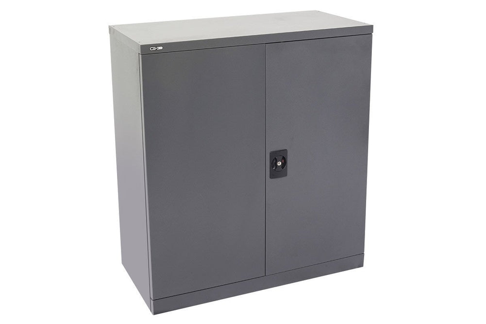 Sonic Metal Stationery 1015mm H Cupboard-graphite ripple  