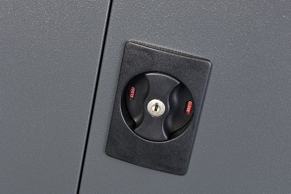 Sonic Metal Stationery 2000mm H Cupboards Stationery Cupboard-graphite ripple  