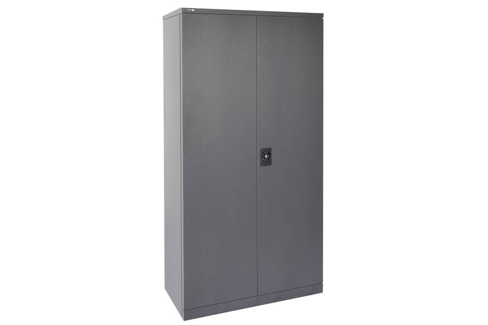 Sonic Metal Stationery 2000mm H Cupboards Stationery Cupboard-graphite ripple  