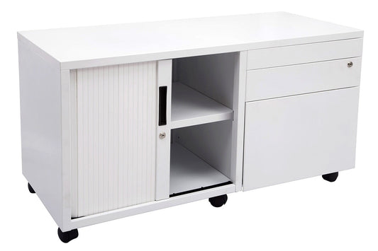 Sonic Mobile Caddy RHS with Tambour & Filing Drawers Sonic 