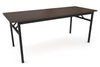Sonic Steel Black Frame Folding Table [1800L x 700W] - Thumbnail 6 