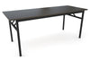 Sonic Steel Black Frame Folding Table [1800L x 700W] - Thumbnail 9 