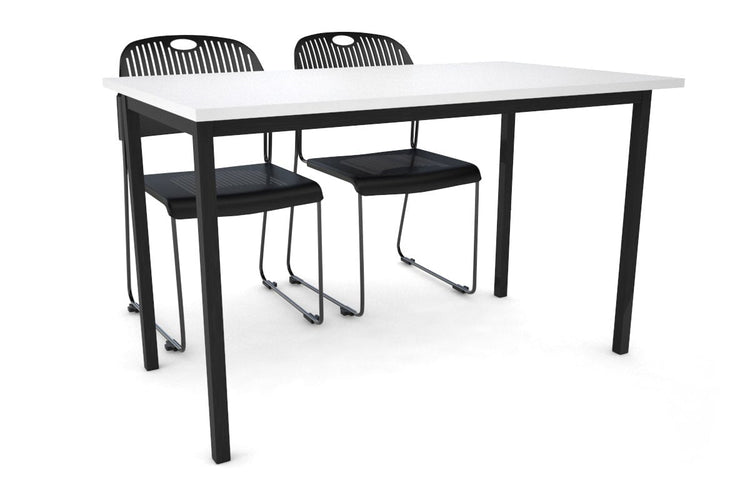 Sonic Steel Black Frame Table [1200L x 800W] Sonic white 