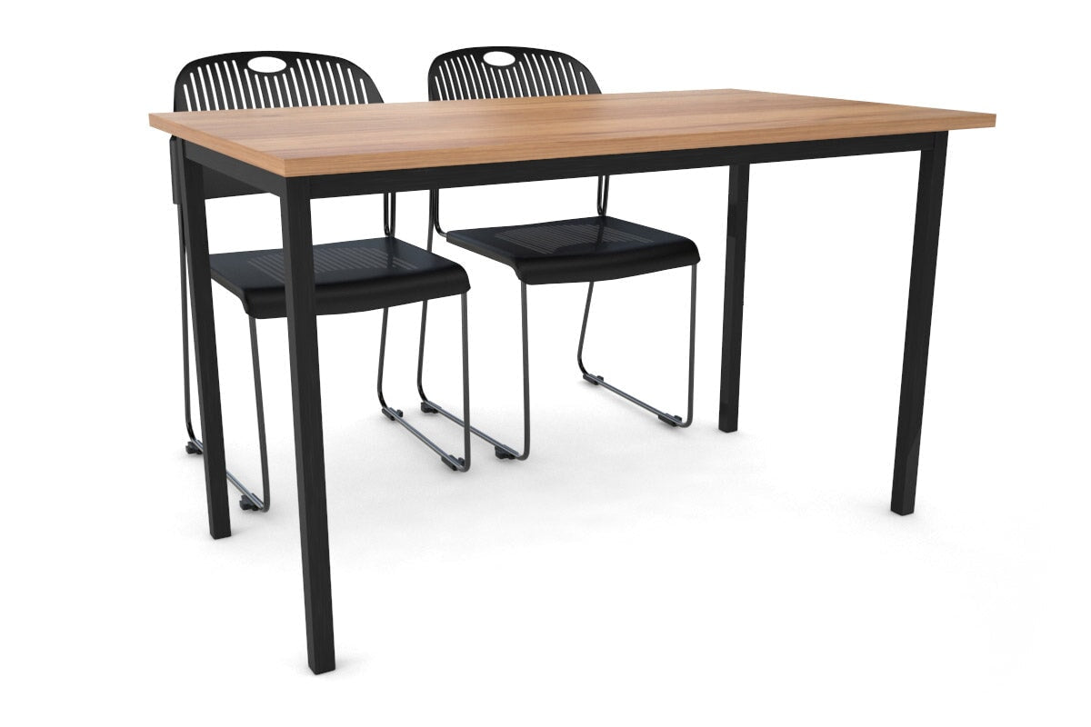 Sonic Steel Black Frame Table [1200L x 800W] Sonic salvage oak 