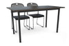 Sonic Steel Black Frame Table [1400L x 700W] - Thumbnail 7 