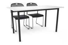 - Sonic Steel Black Frame Table [1400L x 700W] - 1