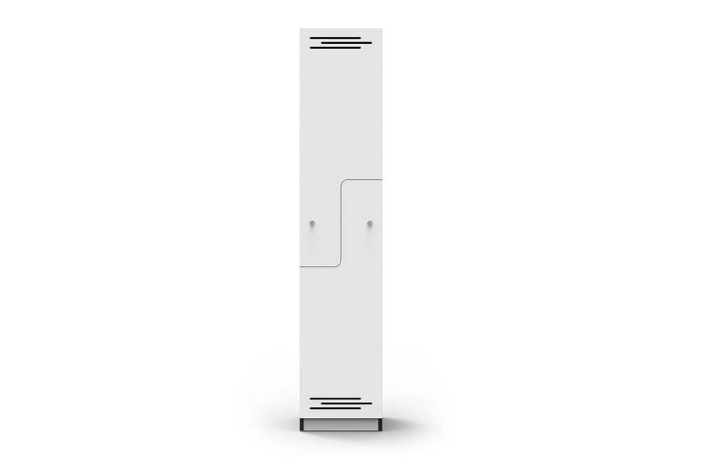 Sonic Step Door Melamine Locker-white with black edging private function digital pin code lock 