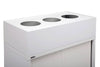 Sonic Tambour Sliding Door Storage Cabinet Metal White - 1981H x 900W - Thumbnail 12 
