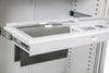 Sonic Tambour Sliding Door Storage Cabinet Metal White - 1981H x 900W - Thumbnail 9 