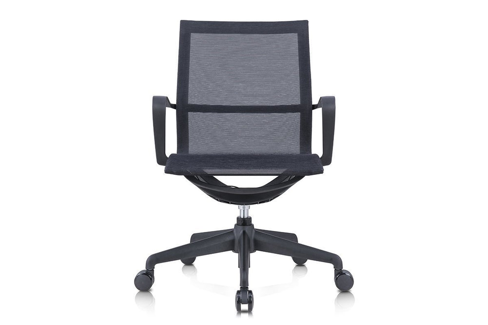 Starling Mesh Office Chair-grey frame and grey mesh  