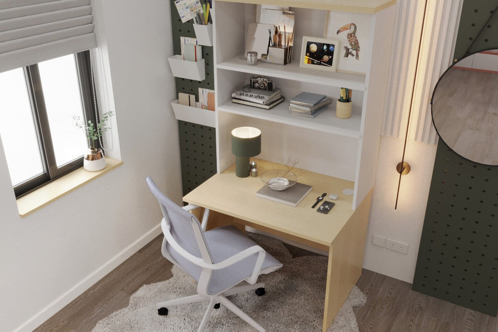 Starling Mesh Office Chair-grey frame and grey mesh  