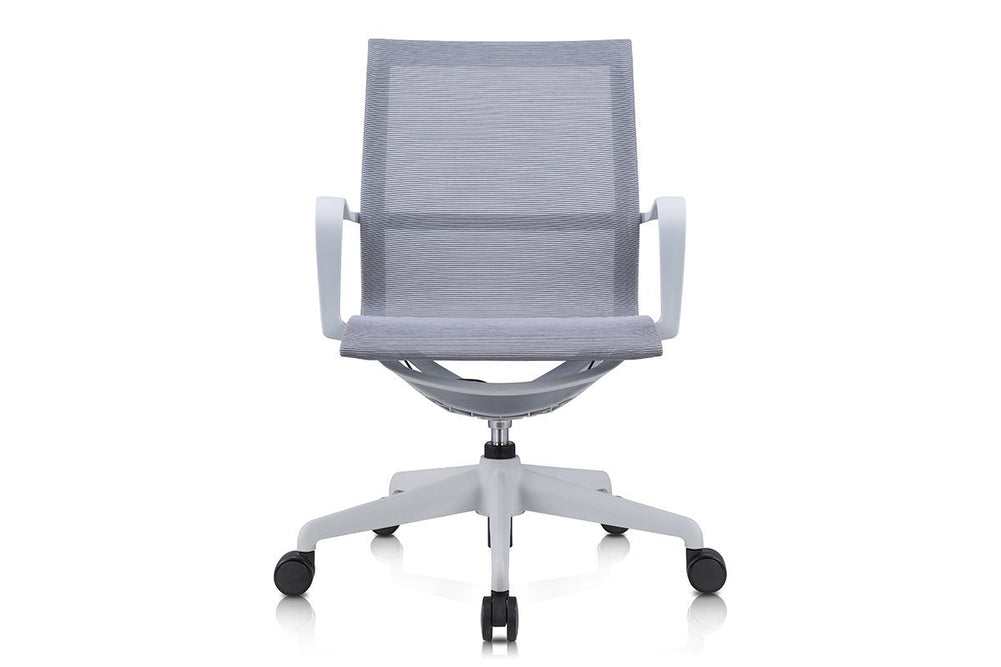 Starling Mesh Office Chair-grey frame and grey mesh  