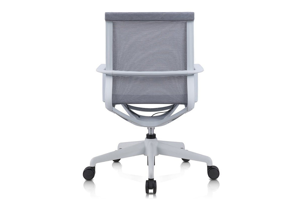 Starling Mesh Office Chair-grey frame and grey mesh  