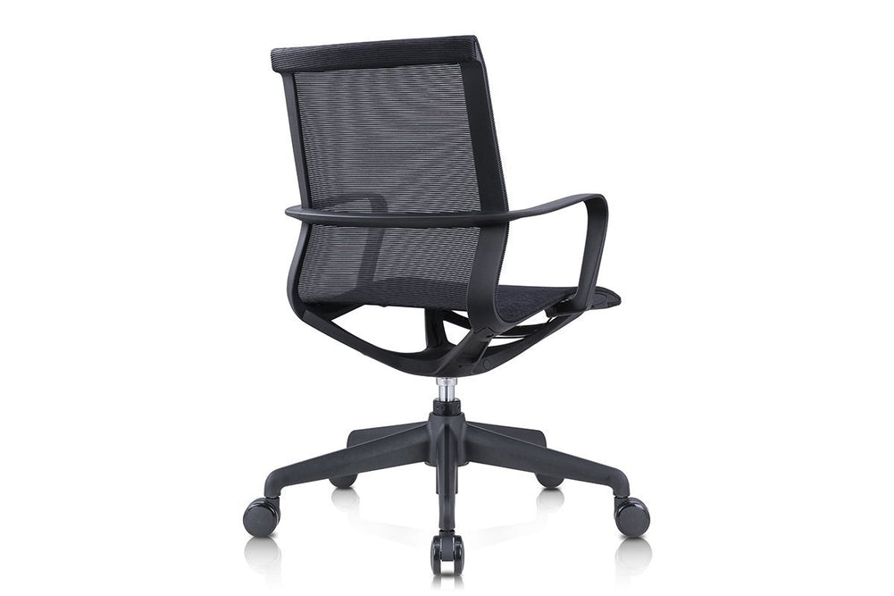 Starling Mesh Office Chair-grey frame and grey mesh  
