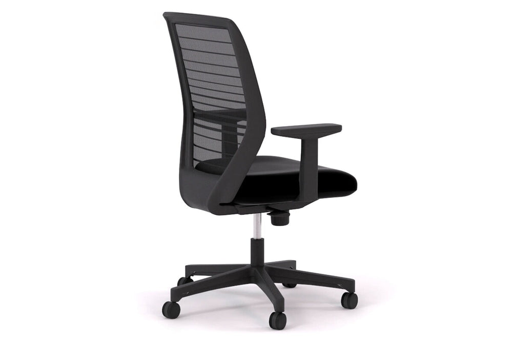 Swan Mesh Office Chair-black  