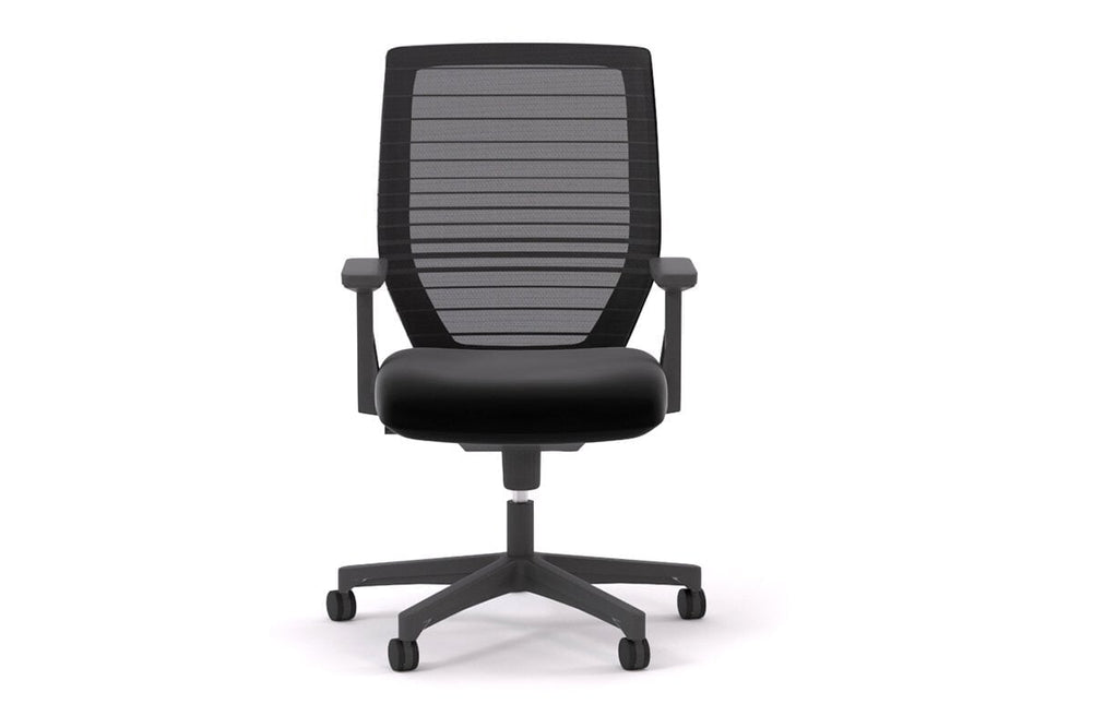 Swan Mesh Office Chair-black  