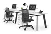 Switch - 2 Person Office Workstation Run [1600L x 800W with Cable Scallop] - Thumbnail 8 