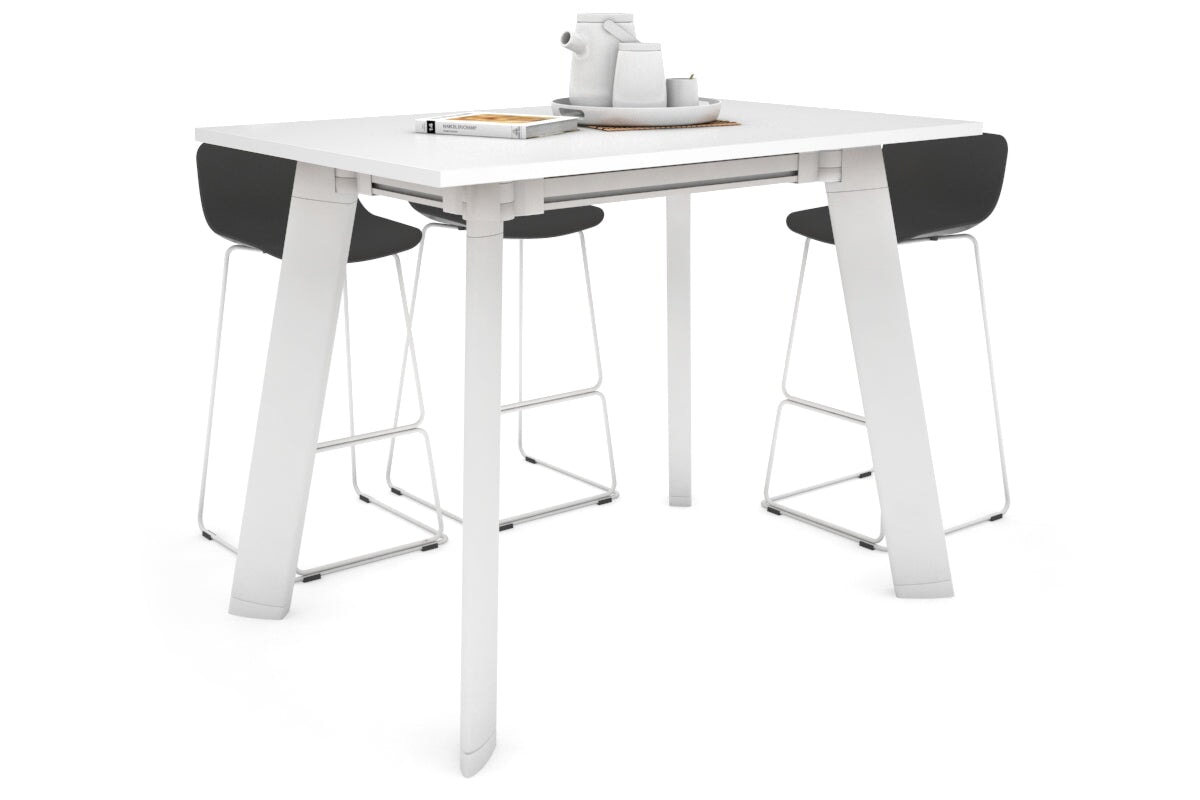 Switch Collaborative Counter High Table [1200L x 800W] Jasonl white leg white 