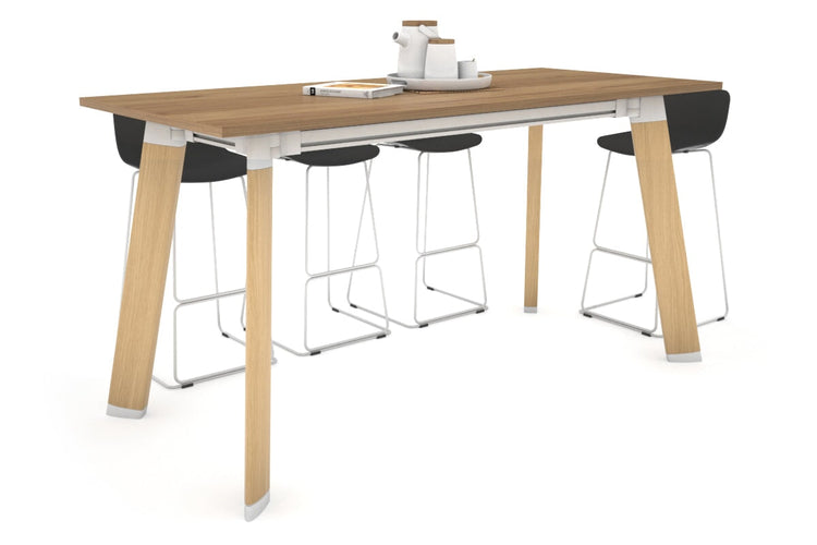Switch Collaborative Counter High Table [1600L x 700W] Jasonl wood imprint leg salvage oak 