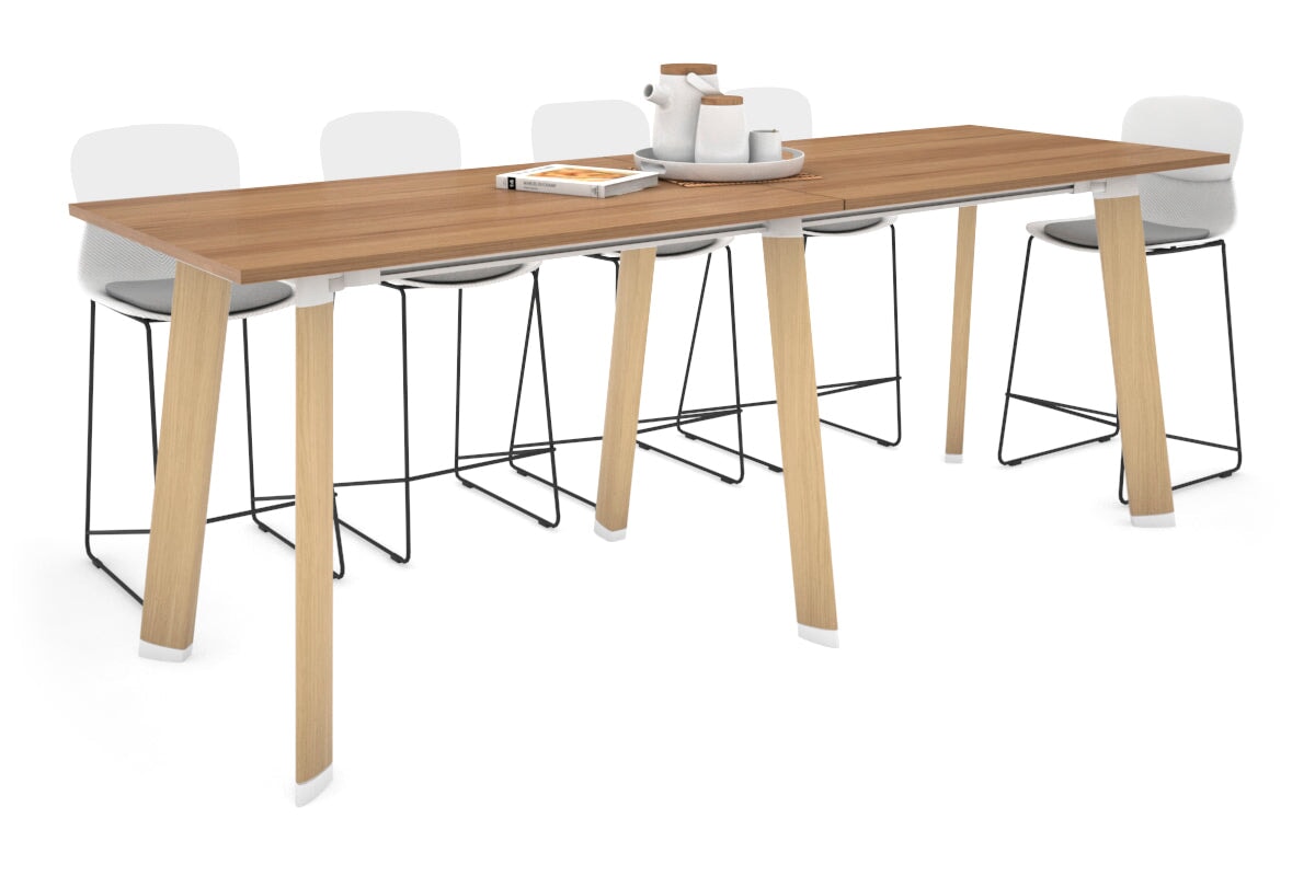 Switch Collaborative Counter High Table [2400L x 800W] Jasonl wood imprint leg salvage oak 