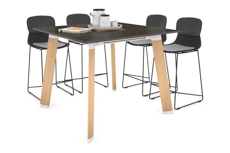 Switch Collaborative Large Counter High Table [1200L x 1200W] Jasonl wood imprint leg dark oak 