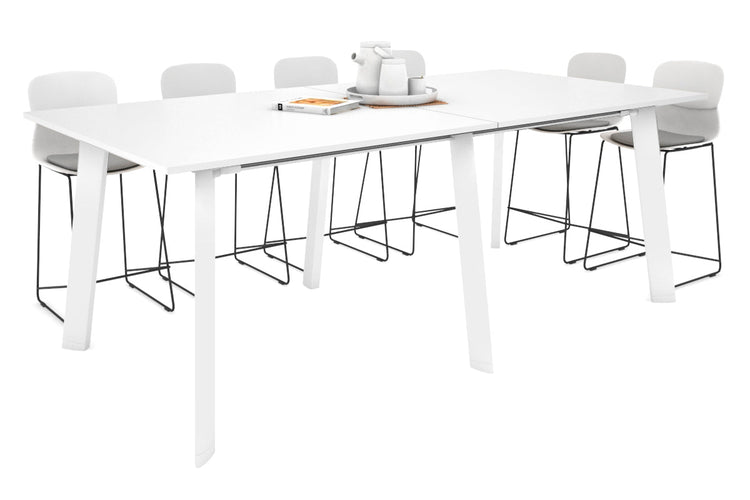 Switch Collaborative Large Counter High Table [2400L x 1200W] Jasonl white leg white 