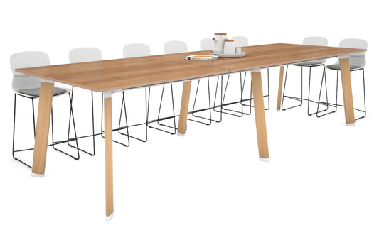 Switch Collaborative Large Counter High Table [3600L x 1200W] Jasonl wood imprint leg salvage oak 