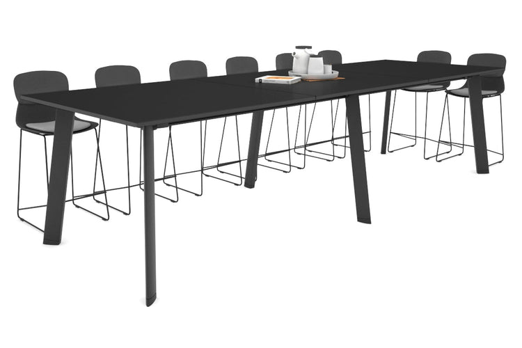 Switch Collaborative Large Counter High Table [3600L x 1200W] Jasonl black leg black 