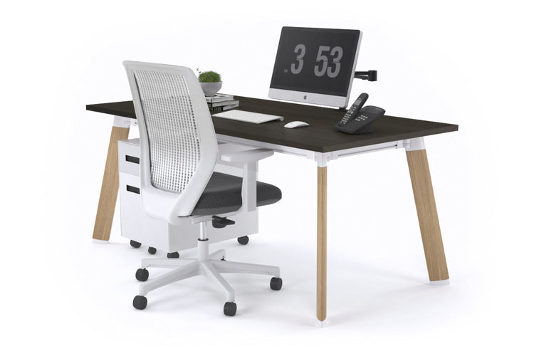 Switch Executive Desk [1200L x 700W] Jasonl wood imprint leg dark oak none