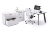 Switch Executive Setting With Uniform Spine - Black Frame [1800L x 700W] - Thumbnail 7 