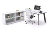 Switch Executive Setting With Uniform Spine - Black Frame [1800L x 700W] - Thumbnail 1 