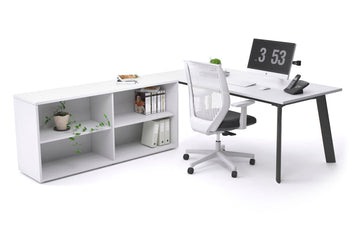  - Switch Executive Setting With Uniform Spine - Black Frame [1800L x 700W] - 1